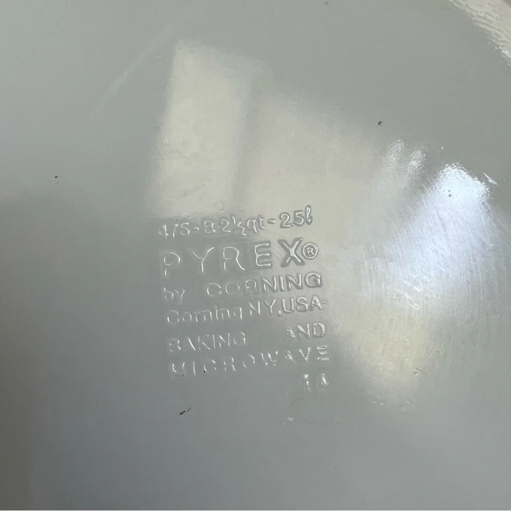 Vintage Pyrex Old Orchard 3 Piece Casserole Set #470 - Picture 4 of 10